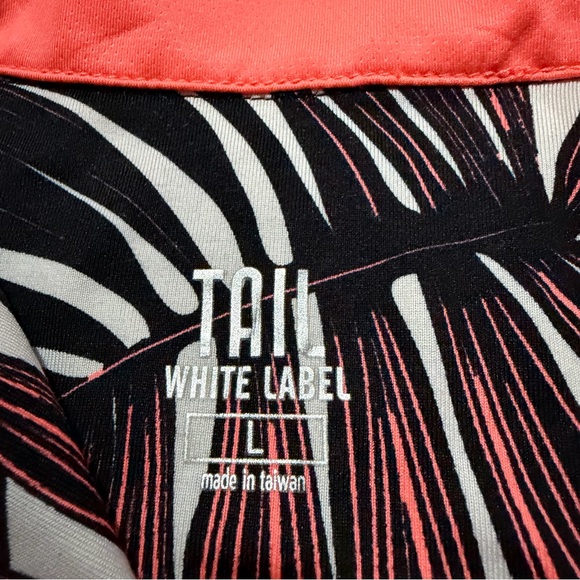 TAIL White Label women’s quarter button down‎ workout golf shirt size large - Picture 5 of 6